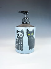 Load image into Gallery viewer, Skeleton Cat Soap Dispenser