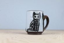 Load image into Gallery viewer, Skeleton Cat Mug - PRE-ORDER
