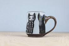 Load image into Gallery viewer, Skeleton Cat Mug - PRE-ORDER
