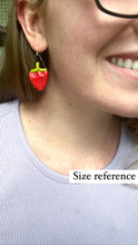 Load image into Gallery viewer, Strawberry Earrings
