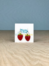 Load image into Gallery viewer, Strawberry Earrings
