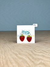 Load image into Gallery viewer, Strawberry Earrings
